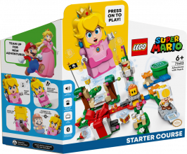 71403 LEGO® Super Mario Piedzīvojumi ar Peach: sākuma maršruts, с 6+ лет, NEW 2022! (Maksas piegāde eur 3.99)