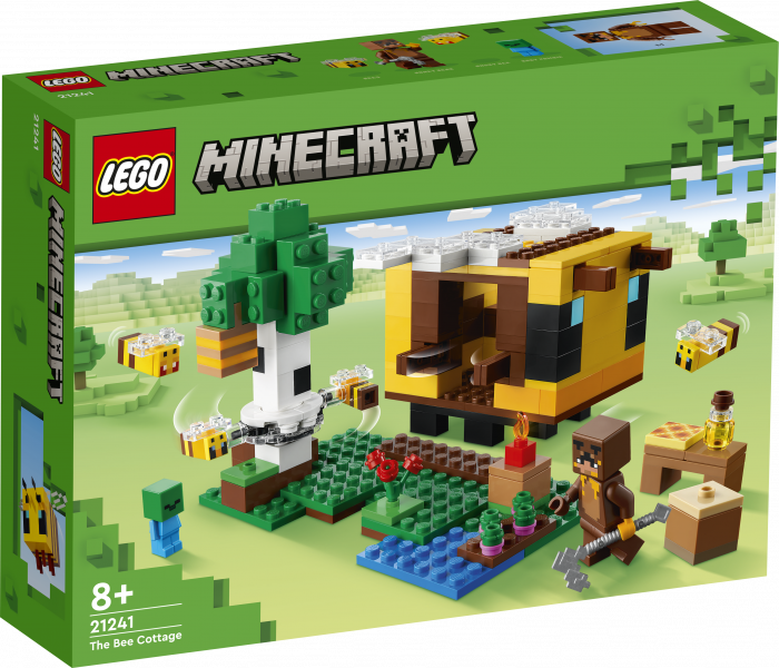 21241 LEGO® Minecraft Bišu namiņš, no 8+ gadiem, NEW 2023!