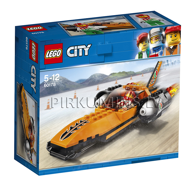60178 LEGO® City Гоночный автомобиль, c 5 до 12 лет NEW 2018!