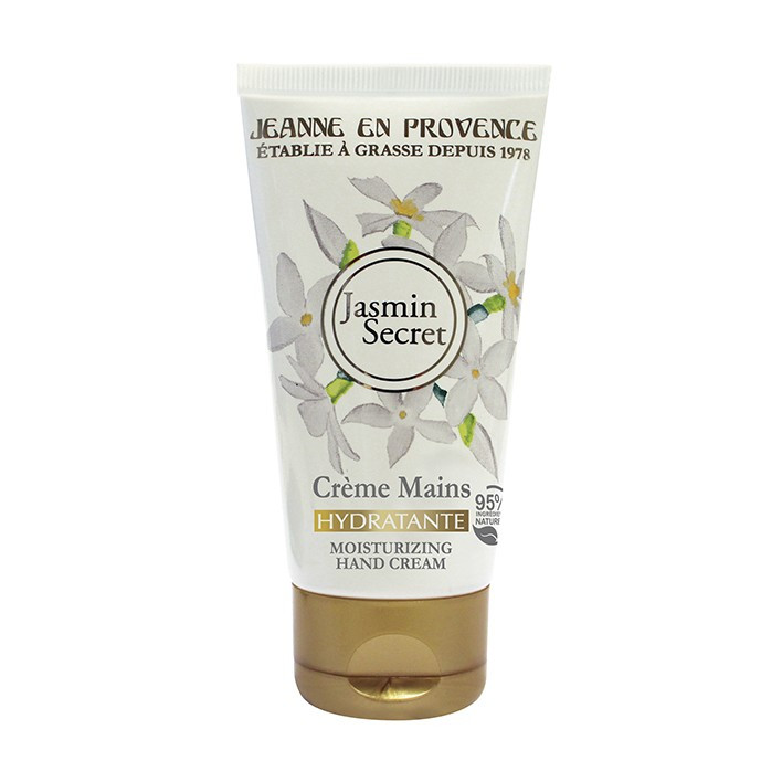 Jeanne En Provence Jasmin Secret Roku krēms ar jasmīnu ziedu ekstraktu, 75ml