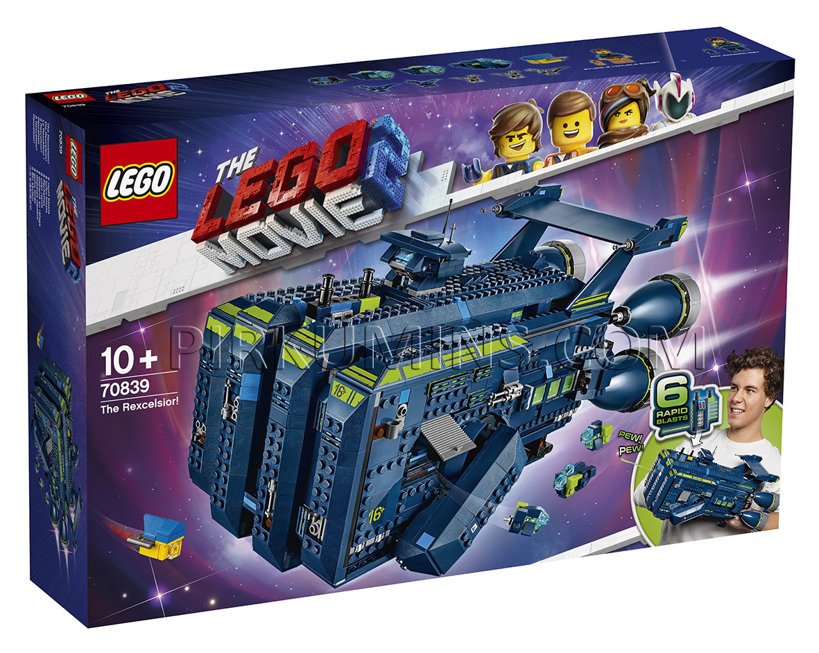 70839 LEGO® Movie Рэксельсиор!, c 10+ лет NEW 2019!