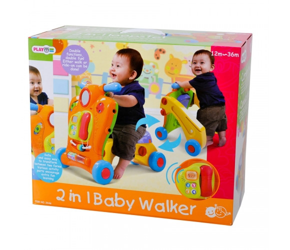 PLAYGO INFANT&TODDLER Staigulītis 2-1; no 1gadiņa