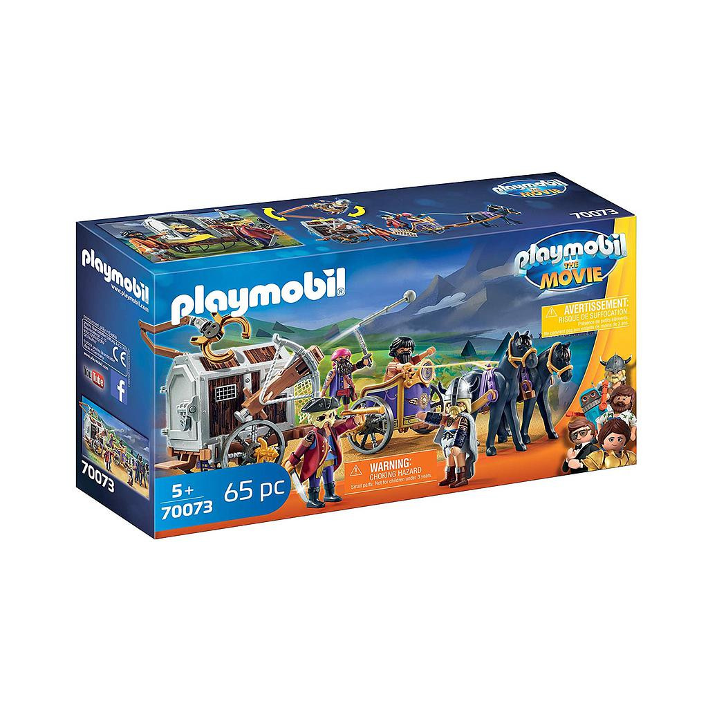 70073 PLAYMOBIL® THE MOVIE Charlie ar cietuma vagonu,no 5+