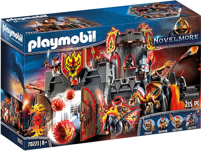 70221 PLAYMOBIL® Novelmore Liesmu cietoksnis, no 8+