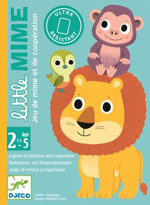 Djeco Kāršu spēle mazajiem - Mazie mīme DJ05063; 2,5-5gadi