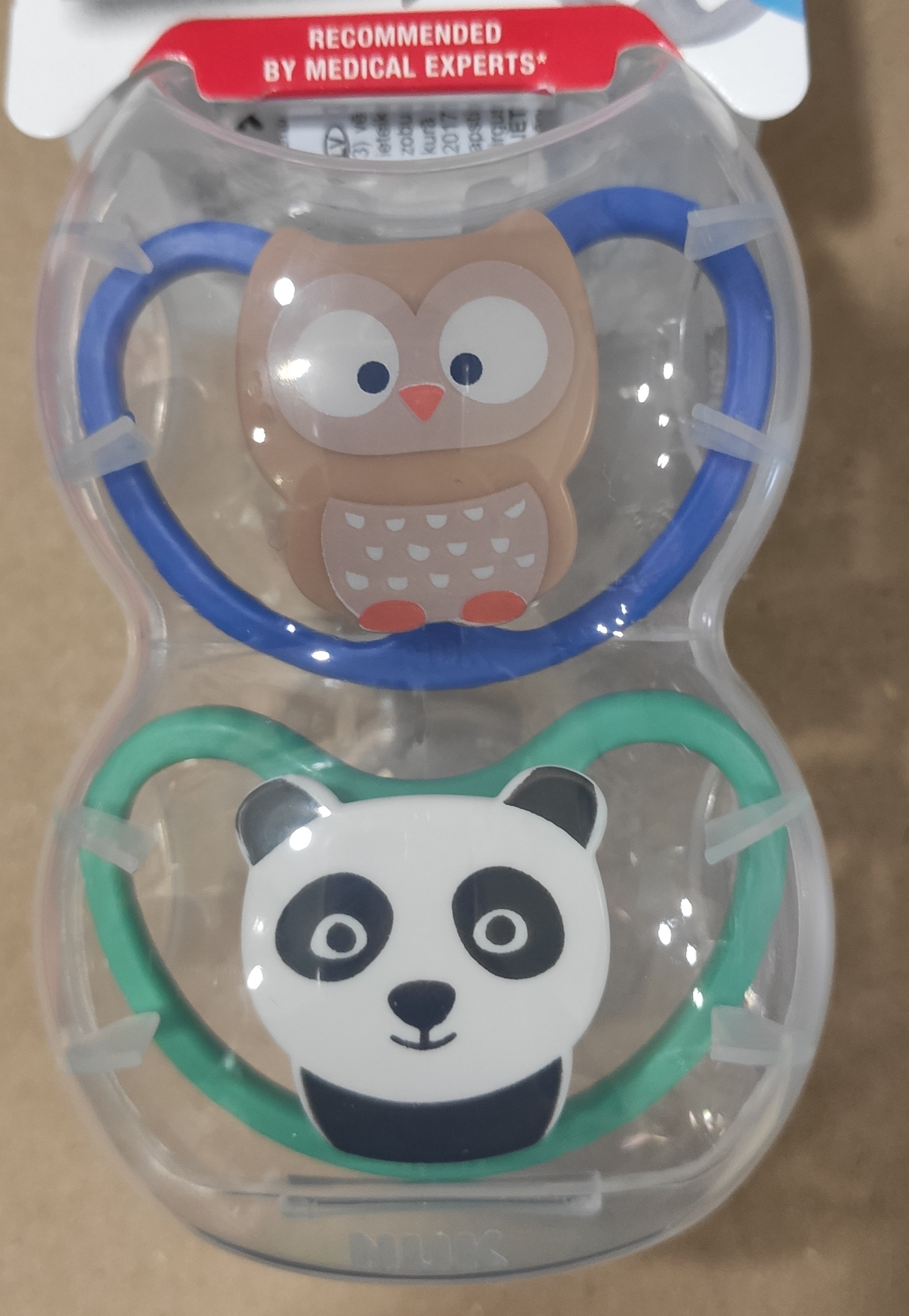 SU33 NUK Space silikona māneklītis 18-36mēneši 2gb.