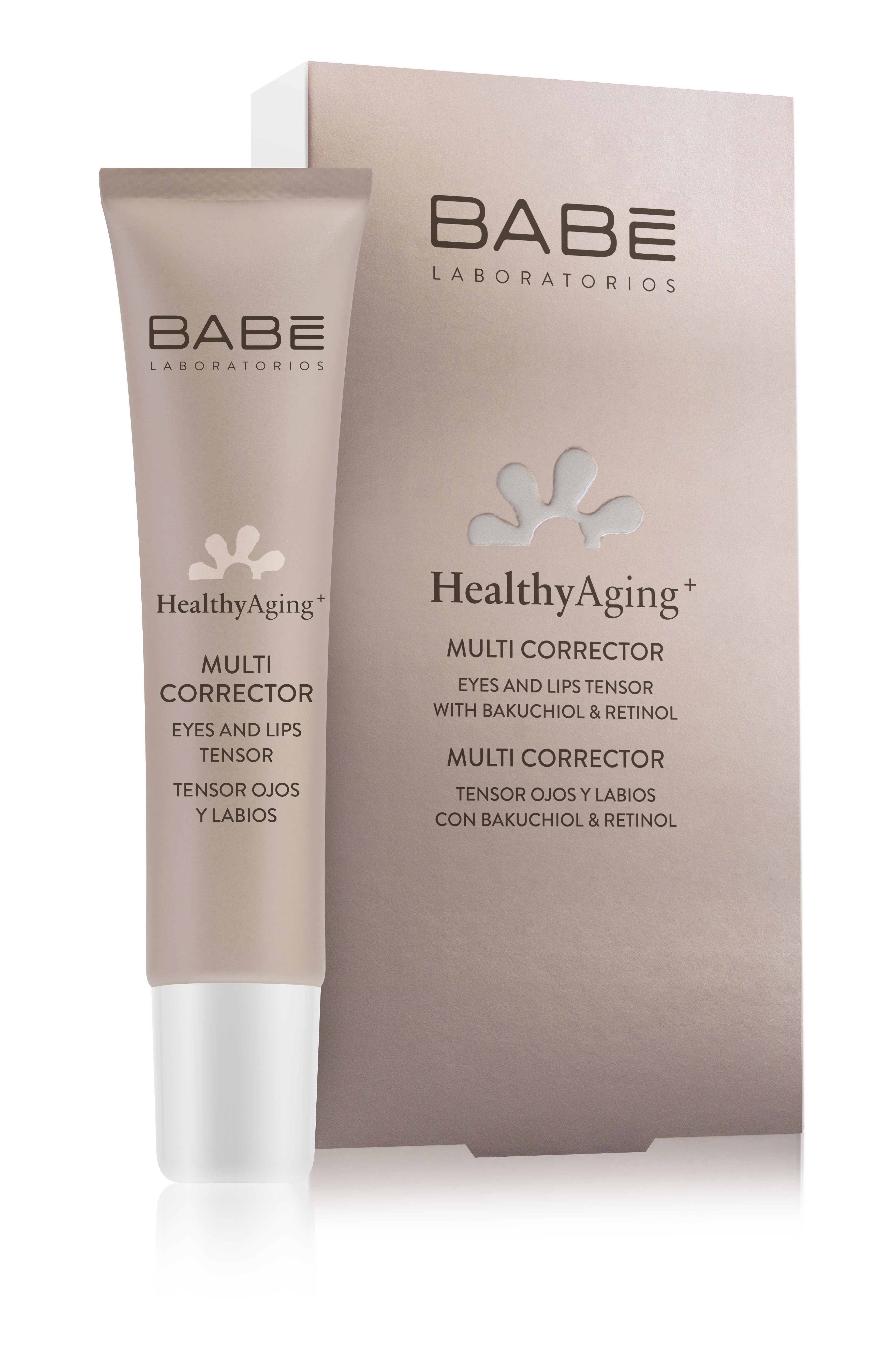 Izpārdošana! BABE multikorektors acīm un lūpām, 15ml, der.term. 31.03.2023