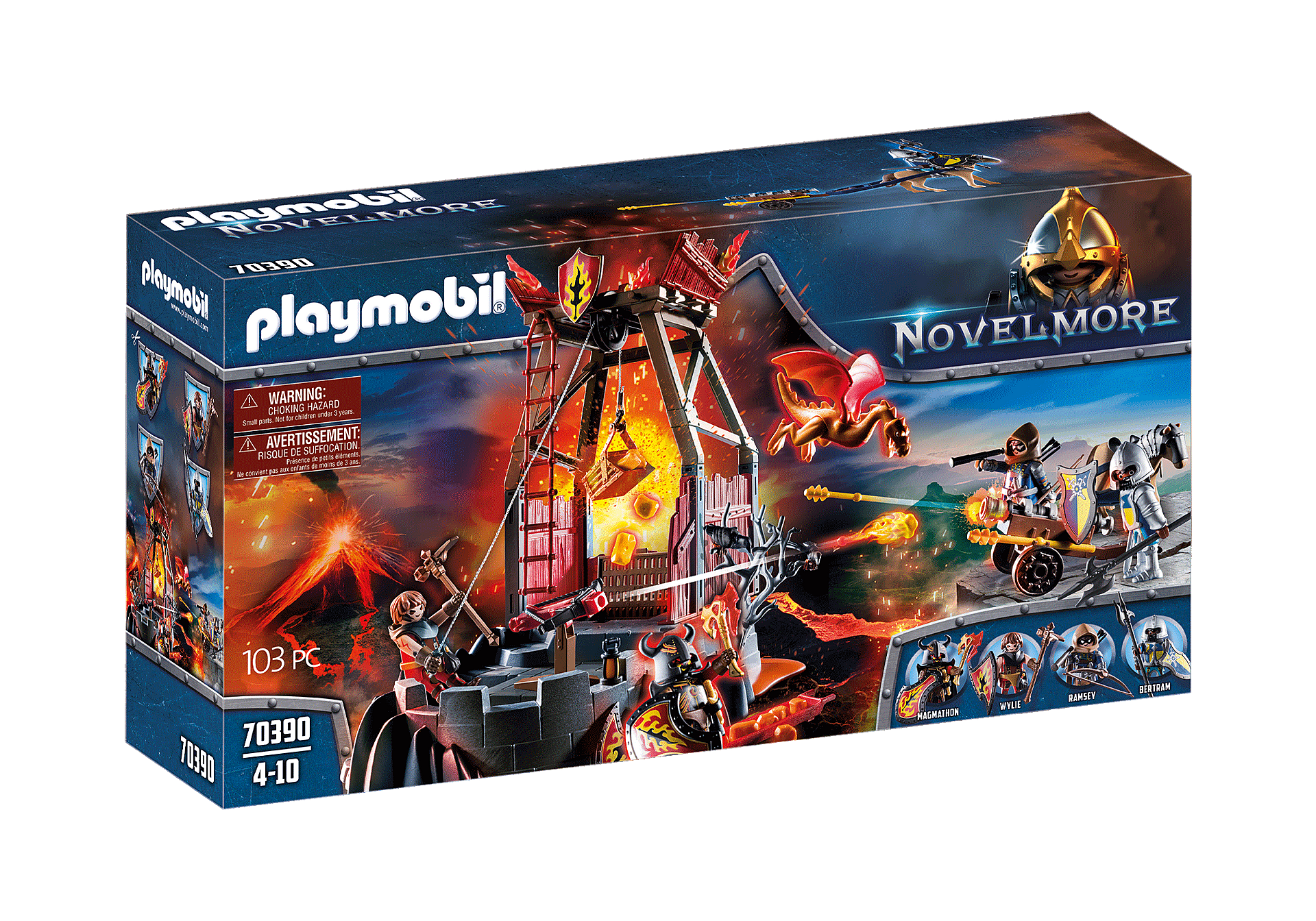70390 PLAYMOBIL® Novelmore Raidersio lavas krātuve, no 4+ gadiem NEW 2021!