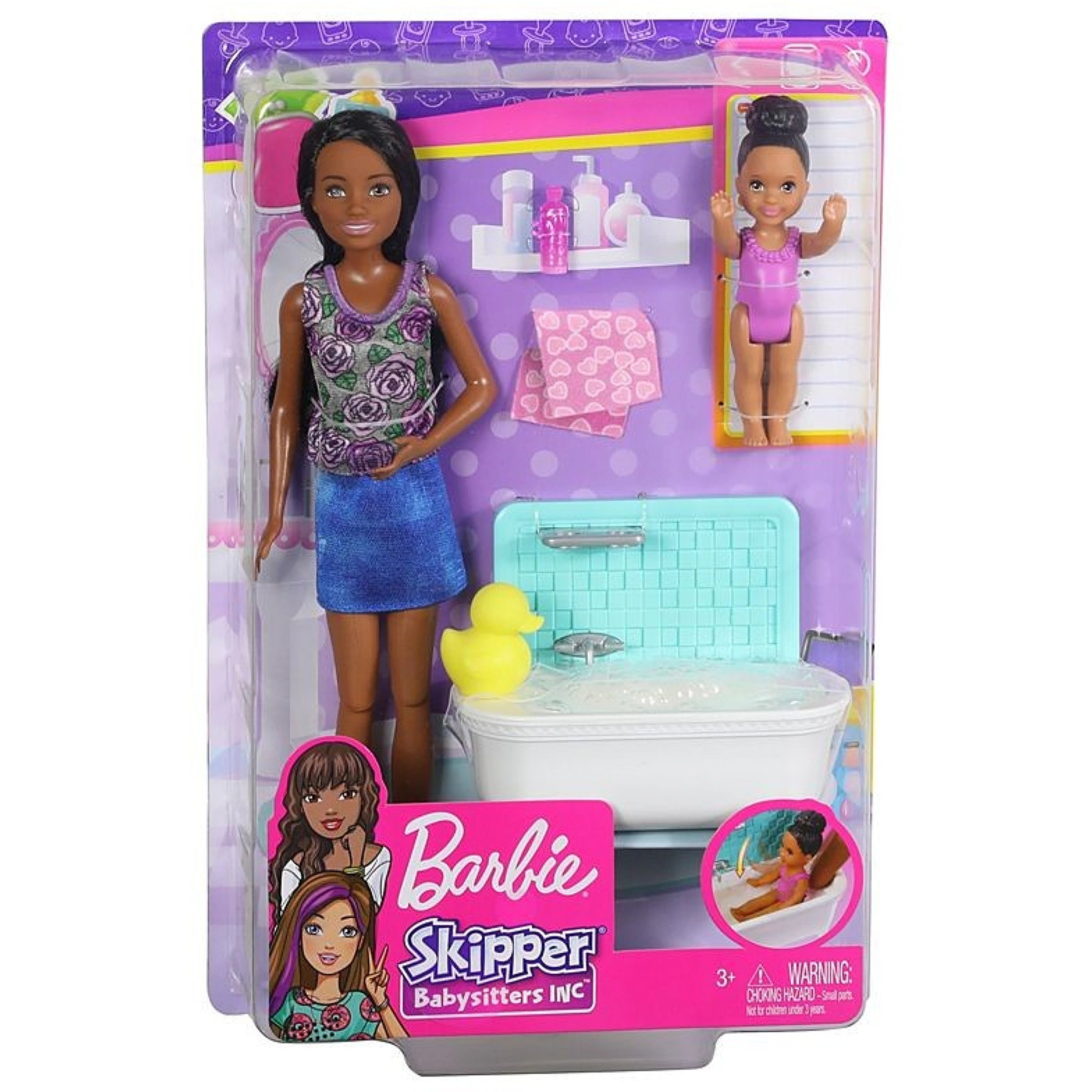 FXH06 Barbie Lelle Bārbija. Skipera ar mazuli, vannu un pīlīti.