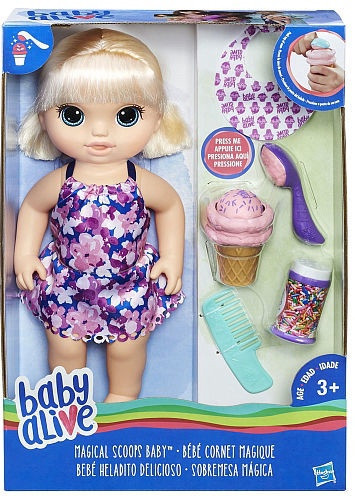 Hasbro Baby Alive Lelle un saldējuma komplekts