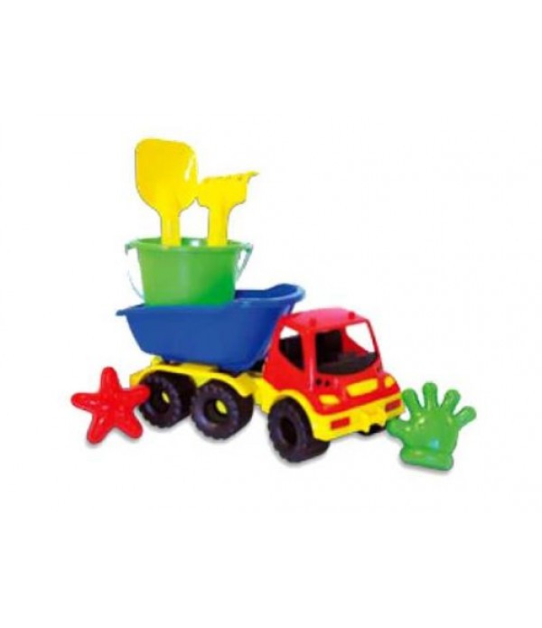 Adriatic Smilšu mantu komplekts Auto (auto garums 30cm)