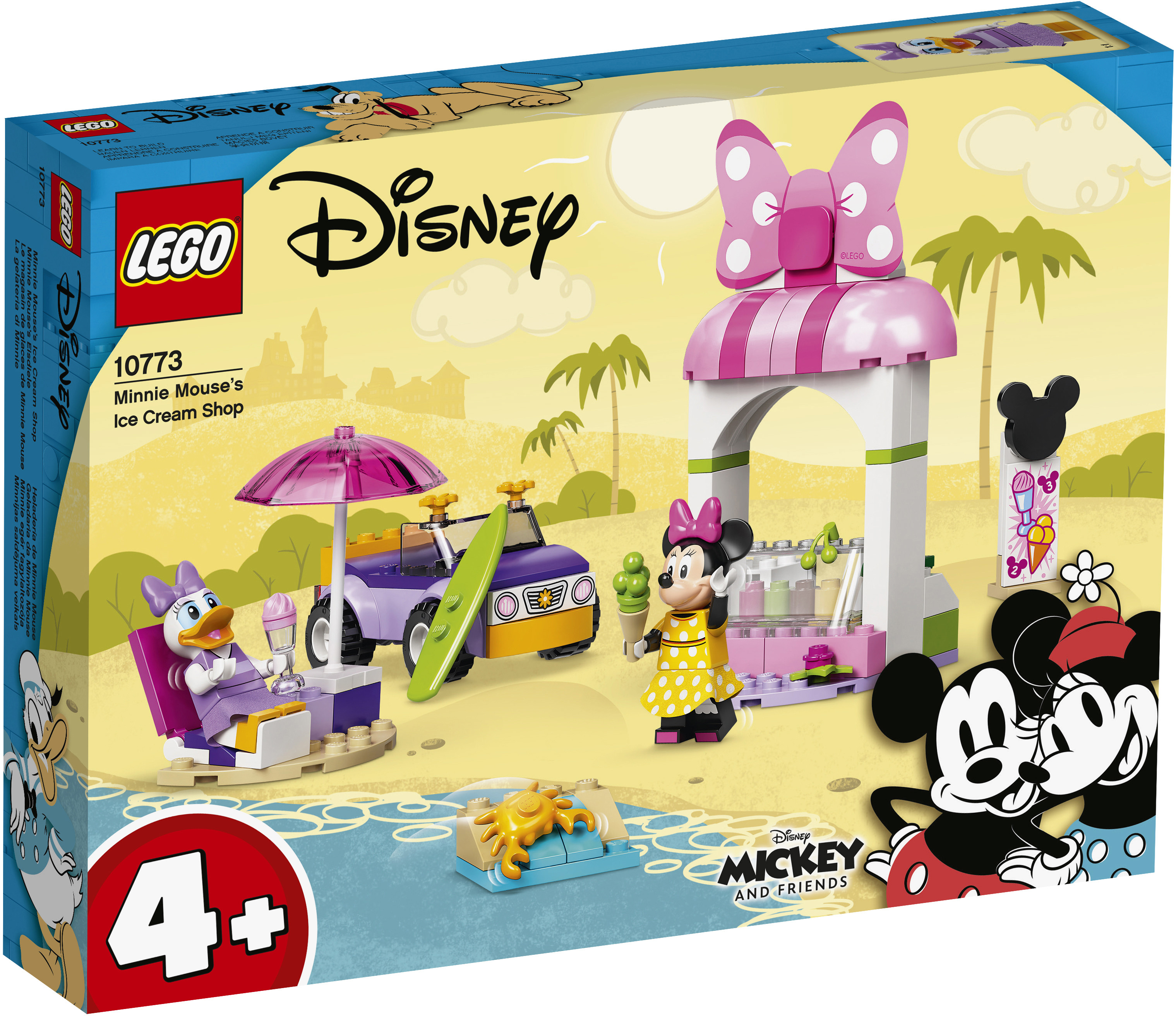 10773 LEGO® Disney Minnijas saldējuma veikals, no 4+ gadiem NEW 2021! (Maksas piegāde eur 3.99)