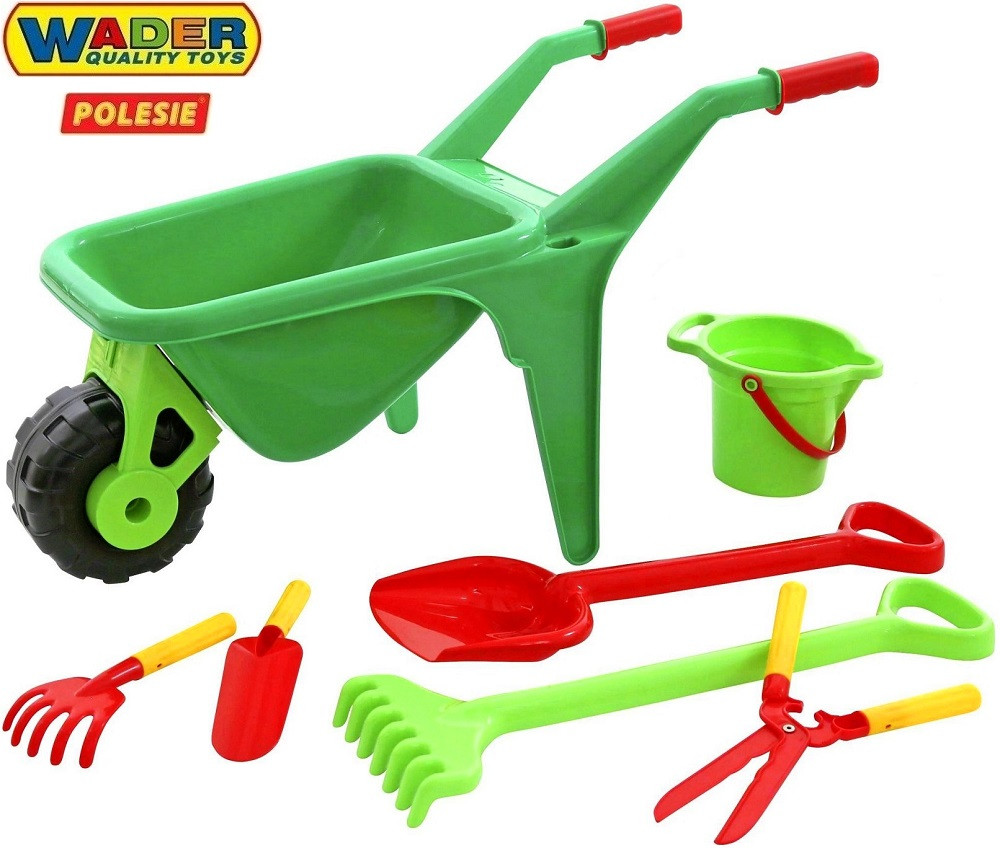 Polesie Smilšu manta - Ķerra ar piederumiem, (rokturu augstumā.37cm)