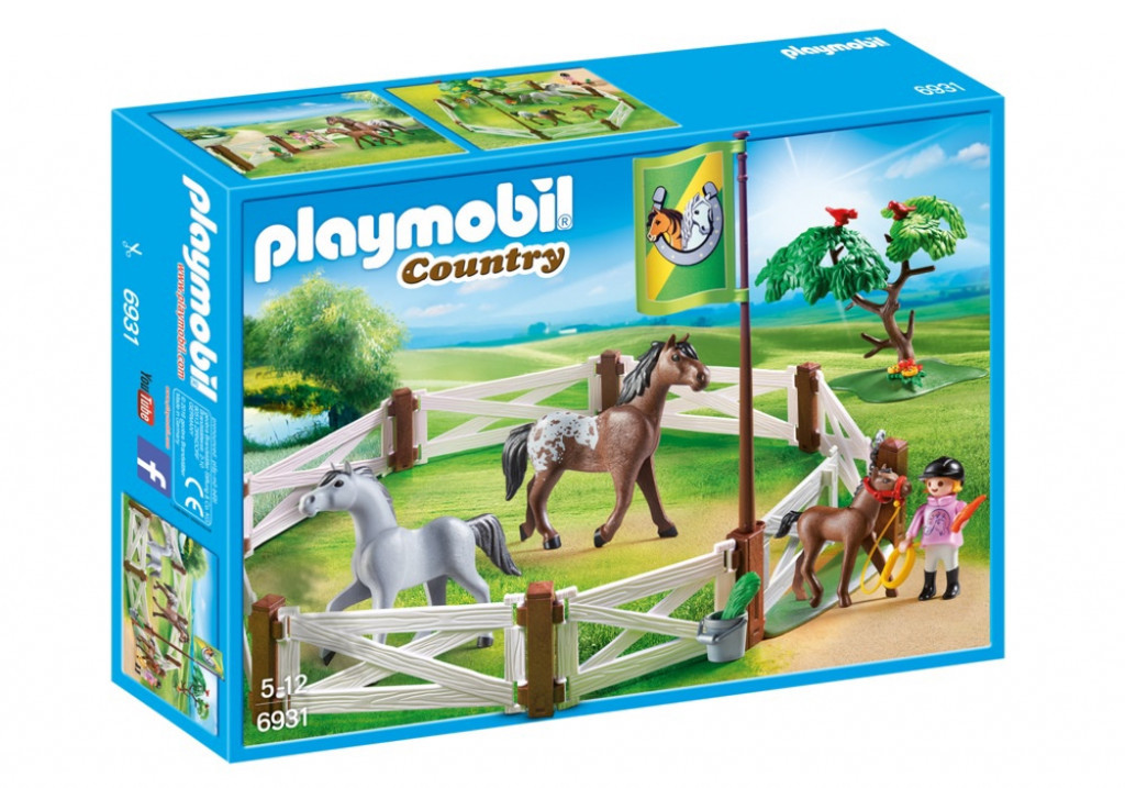 6931 PLAYMOBIL® Country Zirgu manēža, no 5+