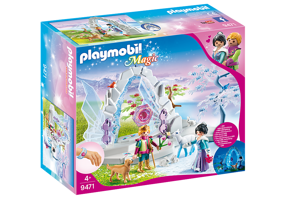 9471 Playmobil® MAGIC Kristāla vārti uz ziemas pasauli,no 4+