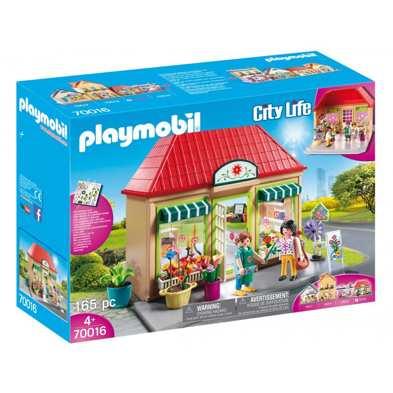 70016 PLAYMOBIL® City Life Ziedu veikals, no 4+