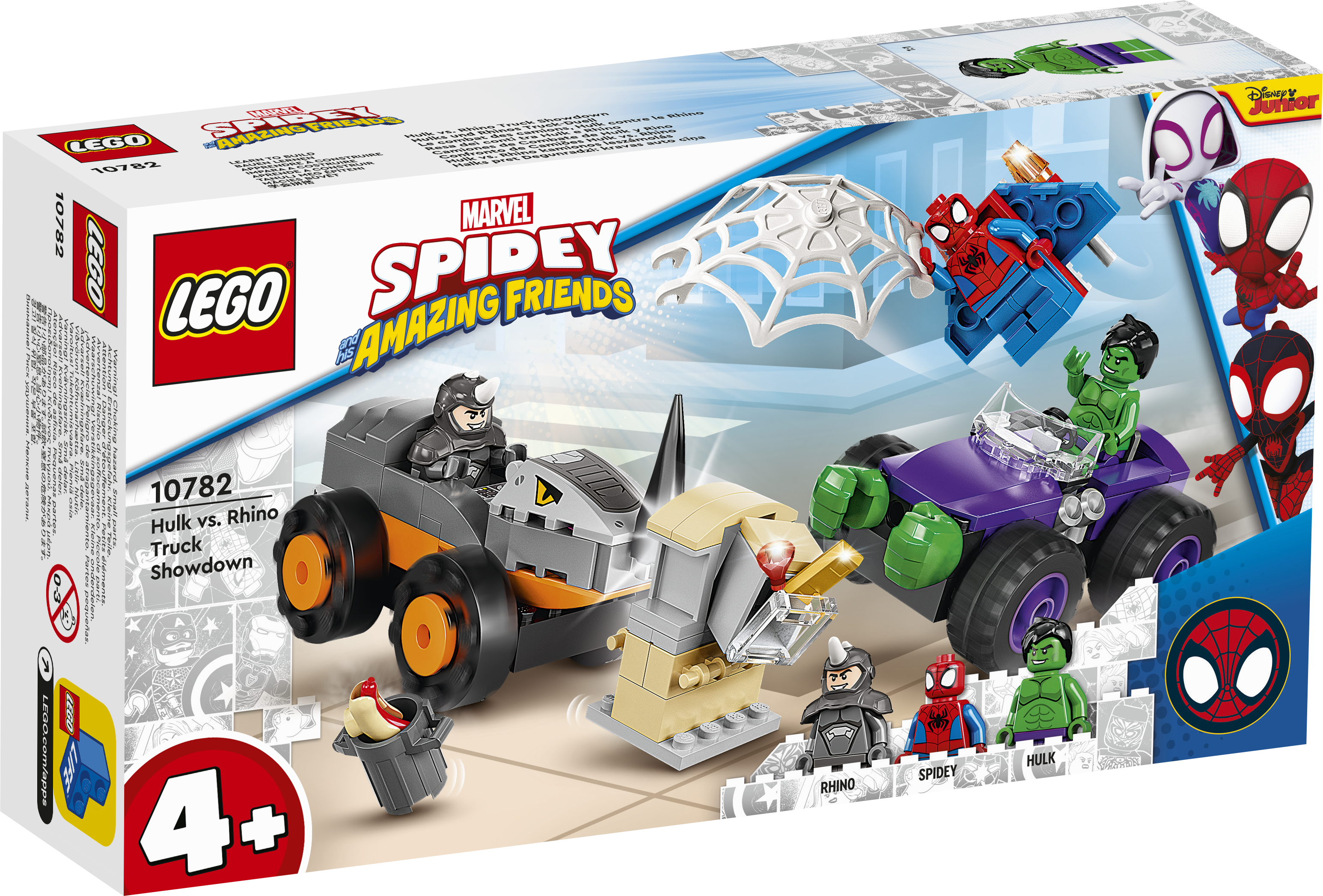 10782 LEGO® Marvel Halks pret Degunradzi: kravas auto cīņa, no 4+ gadiem NEW 2022!(Maksas piegāde eur 3.99)