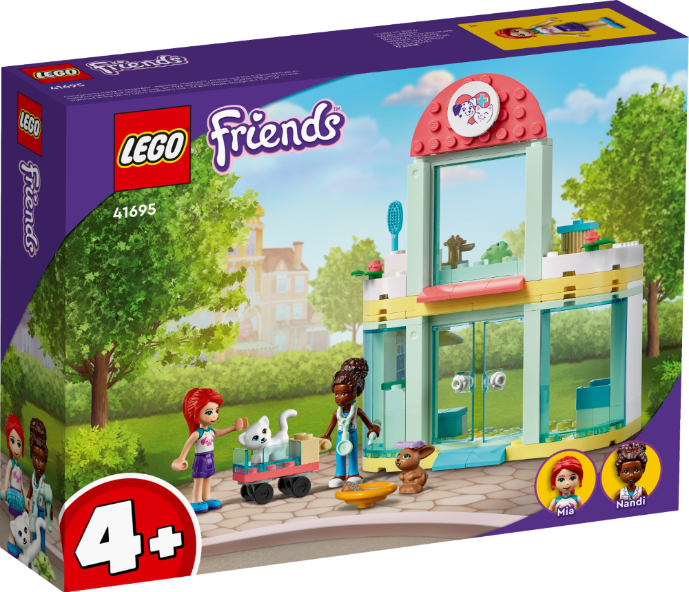 41695 LEGO® Friends Mājdzīvnieku klīnika 4+ gadiem , NEW 2022!(Maksas piegāde eur 3.99)