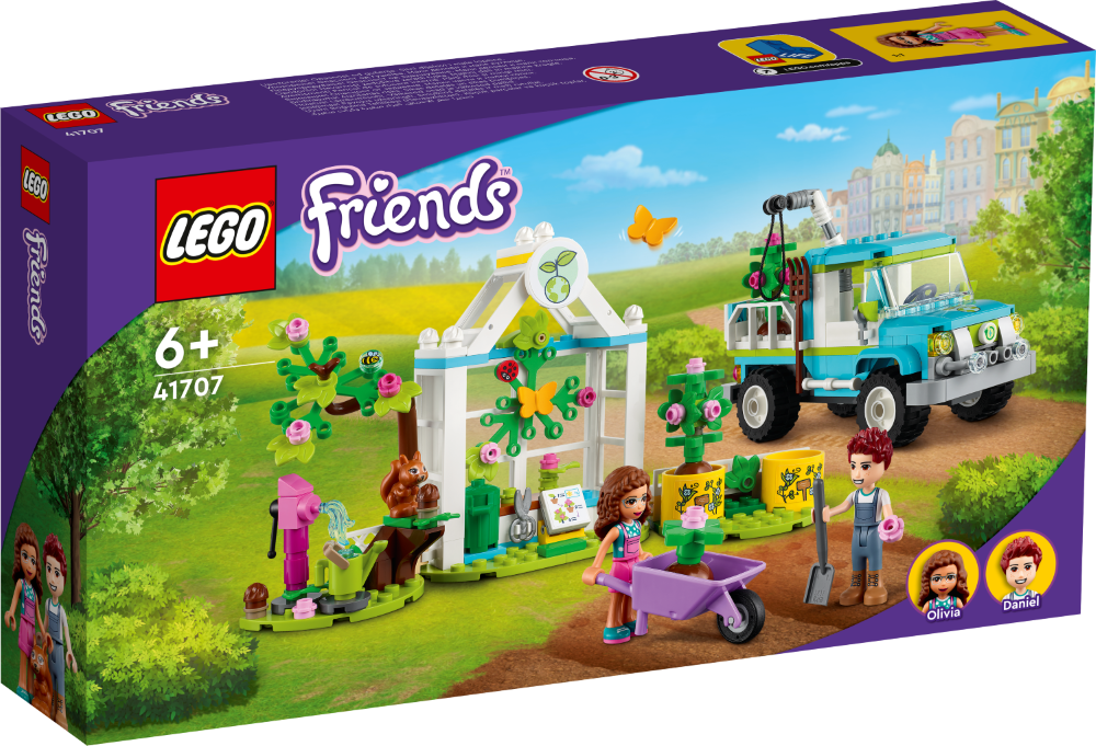 41707 LEGO® friends Koku stādīšanas auto, 6+ gadiem, NEW 2022! (Maksas piegāde eur 3.99)