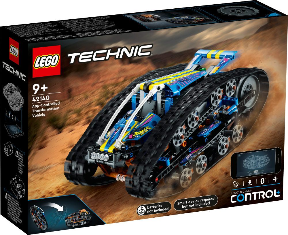 42140 LEGO® Technic Машина-трансформер на дистанционном управлениис 9+ лет NEW 2022! (Maksas piegāde eur 3.99)