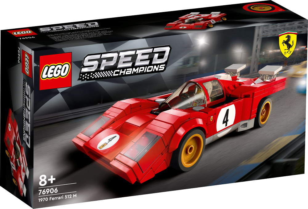 76906 LEGO® Speed Champions 1970 Ferrari 512 M с 8+ лет NEW 2022!