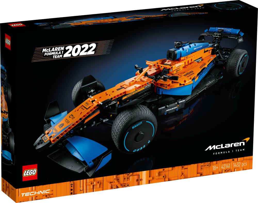 42141 LEGO® Technic McLaren Formula 1™ sacīkšu auto no 18+ gadiem (Maksas piegāde eur 3.99)