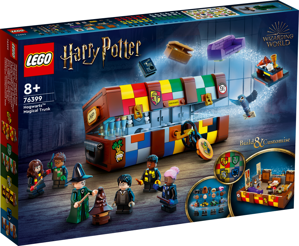 76399 LEGO® Harry Potter Cūkkārpas burvju lāde, no 8+ gadiem, NEW 2022! (Maksas piegāde eur 3.99)