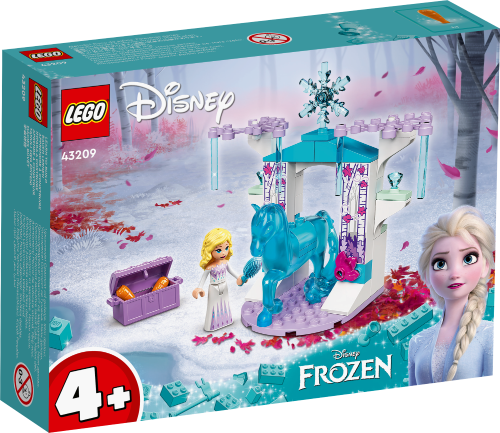 43209 LEGO® Disney Princess Ледяная конюшня Эльзы и Нокка,с 4+ лет, NEW 2022!