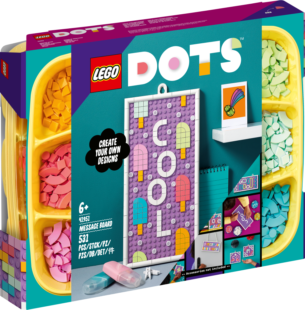 41951 LEGO® DOTS Ziņojumu dēlis, no 6+ gadiem NEW 2022! (Maksas piegāde eur 3.99)
