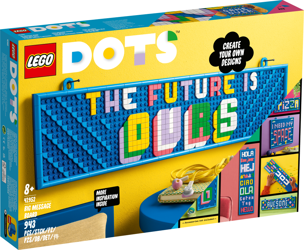 41952 LEGO® DOTS Lielais ziņojumu dēlis, no 8+ gadiem NEW 2022! (Maksas piegāde eur 3.99)