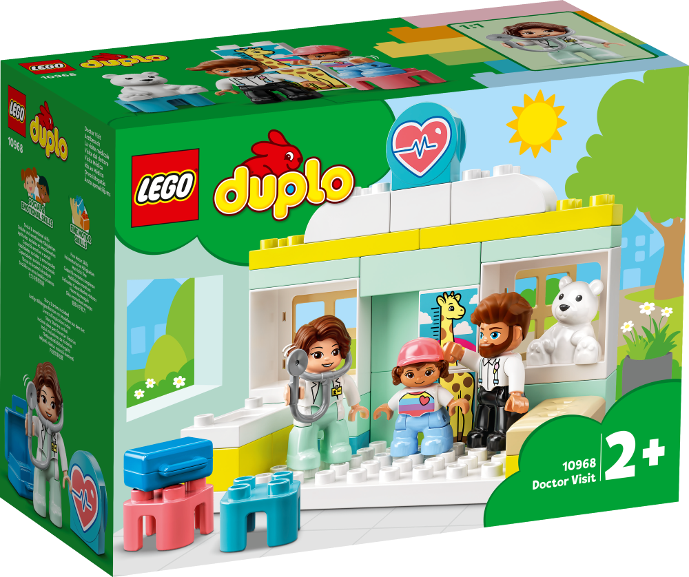 10968 LEGO® DUPLO Поход к врачу, с 2+ лет NEW 2022! (Maksas piegāde eur 3.99)