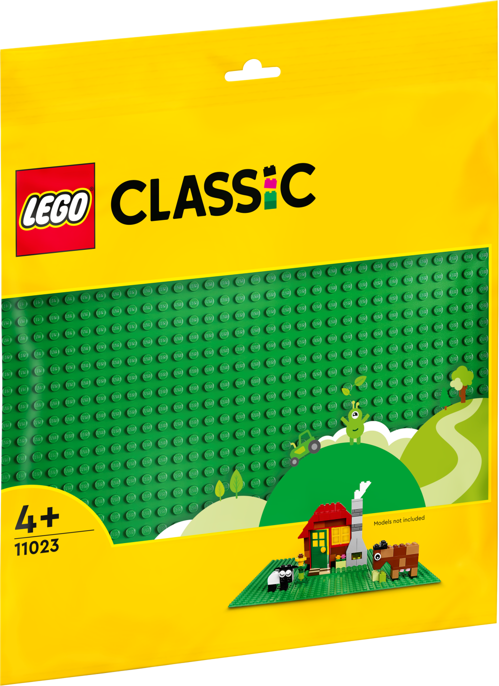 11023 LEGO® Classic Zaļa būvpamatne, no 4+ gadiem NEW 2022!