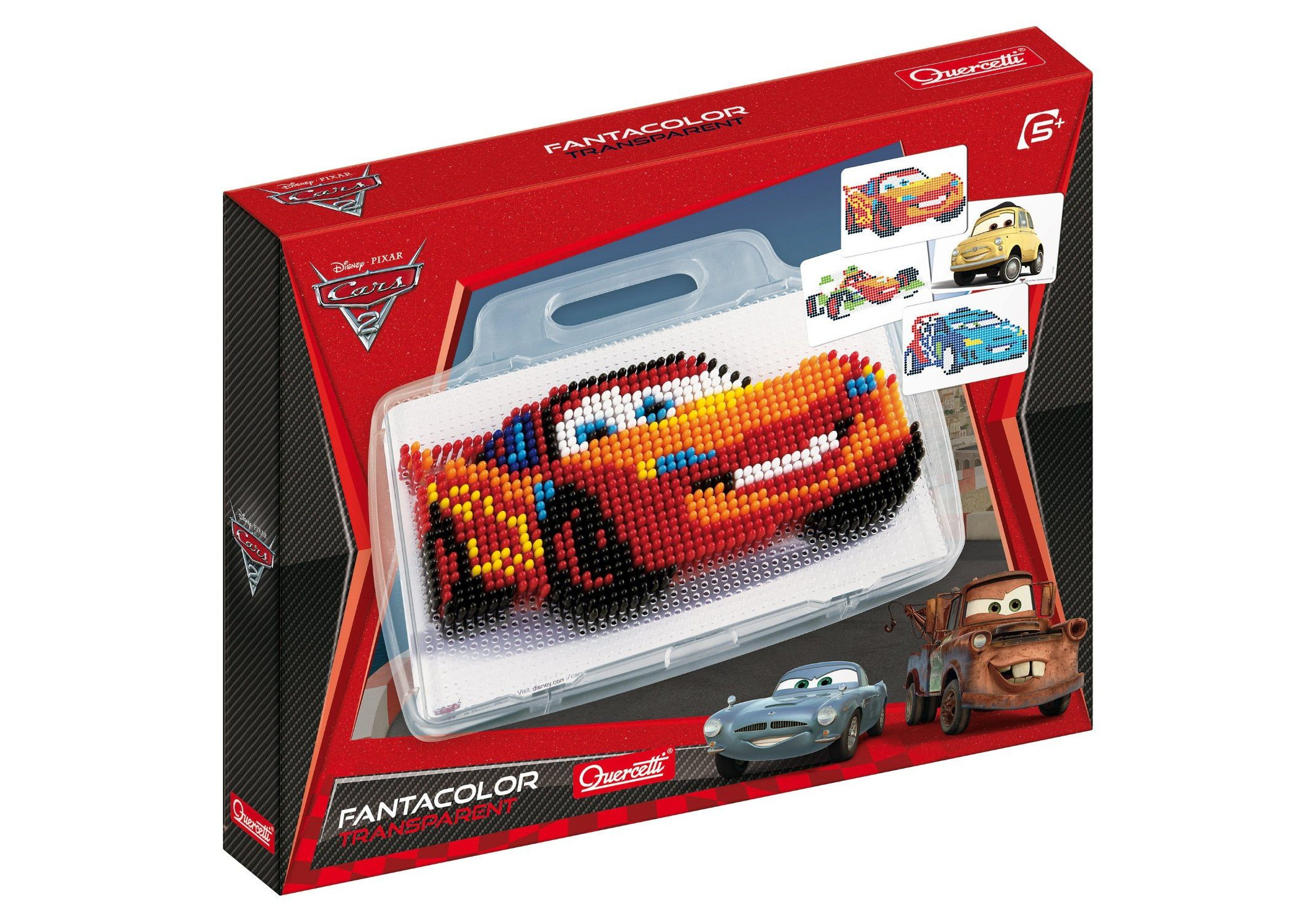 Quercetti Mozaīka ar 1900pikselīšiem no 5-8gadiem, 0656 (iepakojums mazliet nobružāts)