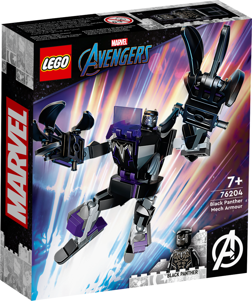 76204LEGO® Marvel Чёрная Пантера: робот, с 7+ лет, NEW 2022!