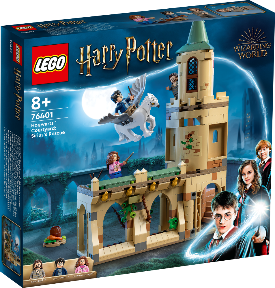 76401 LEGO® Harry Potter Cūkkārpas pagalms: Sīriusa glābšana, no 8+ gadiem, NEW 2022! (Maksas piegāde eur 3.99)