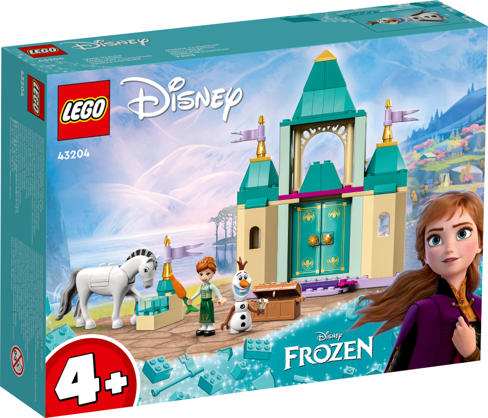 43204 LEGO® Disney Annas un Olafa jautrība pilī, no 4+ gadiem, NEW 2022! (Maksas piegāde eur 3.99)