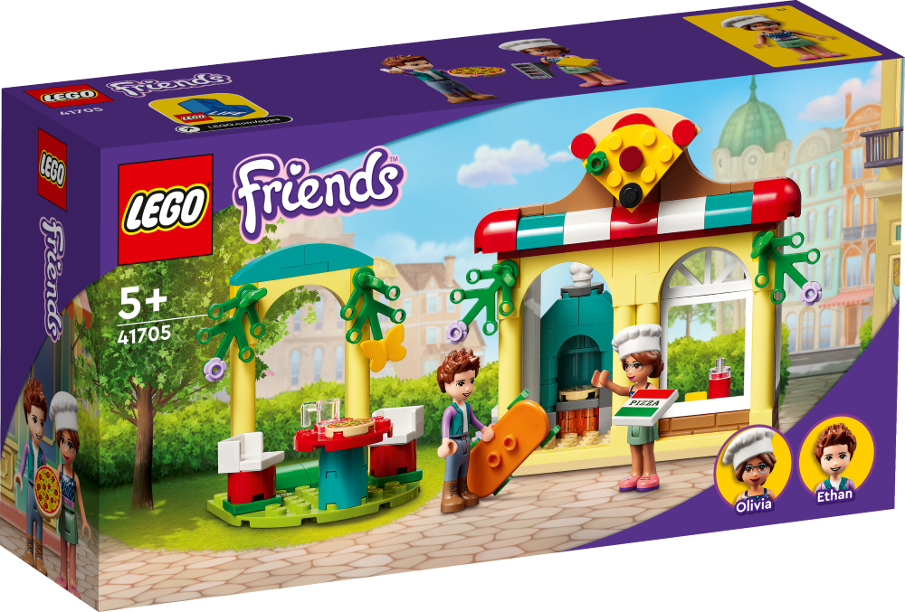 41705 LEGO® Friends Hārtleikas pilsētas picērija, no 5+ gadiem, NEW 2022! (Maksas piegāde eur 3.99)