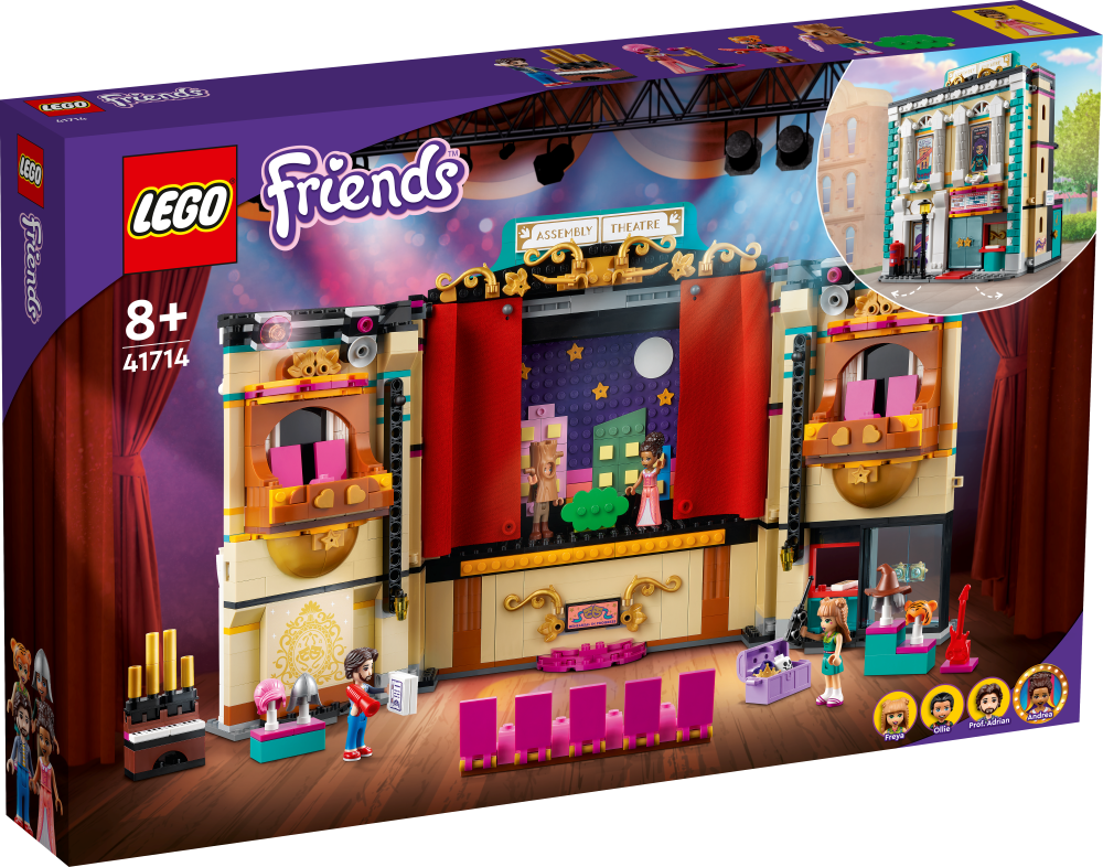 41714 LEGO® Friends Tеатральная школа Андреа, с 8+ лет, NEW 2022! (Maksas piegāde eur 3.99)