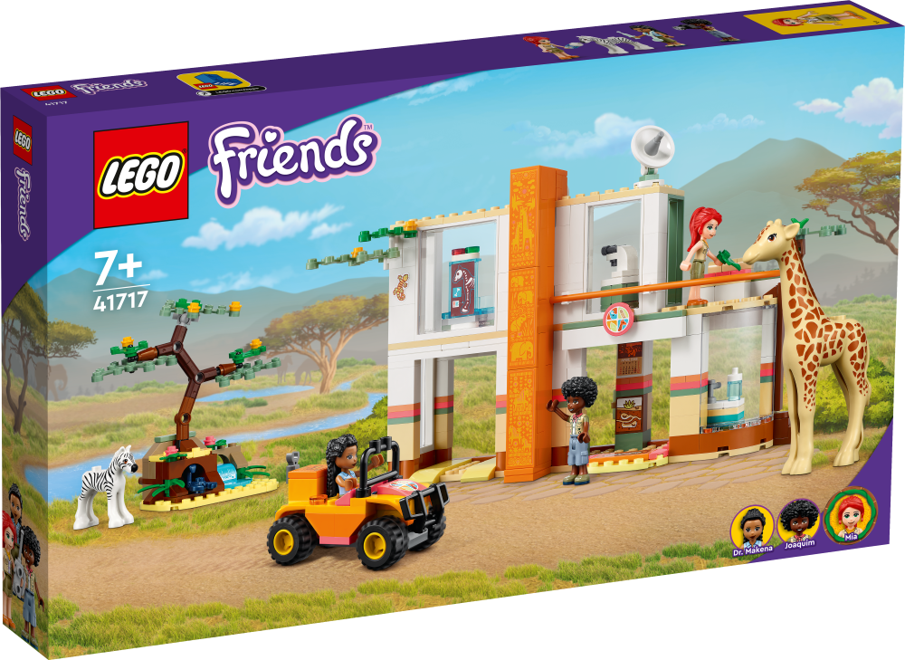 41717 LEGO® Friends Спасательная станция Мии для диких зверей, с 7+ лет, NEW 2022! (Maksas piegāde eur 3.99)