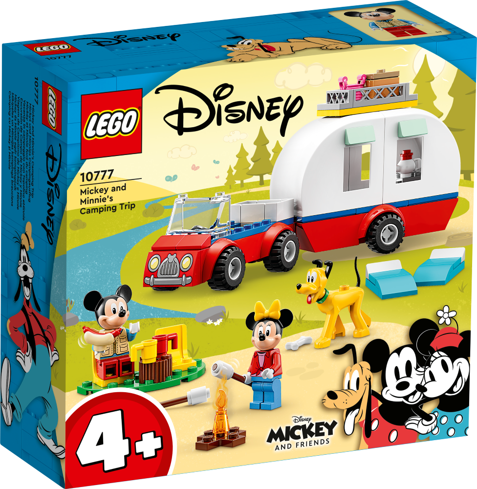 10777 LEGO® Disney Микки Маус и Минни Маус за городом, с 4+ лет, NEW 2022!
