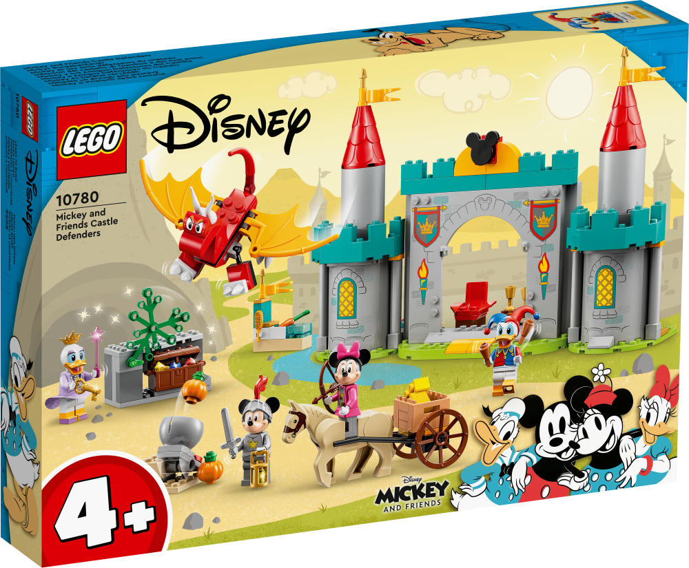 10780 LEGO® Disney Микки и его друзья — защитники замка, 4+ лет,модель 2022 года (Maksas piegāde eur 3.99)