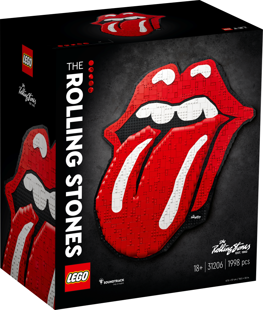31206 LEGO® Art The Rolling Stones, 18+ лет,модель 2022 года