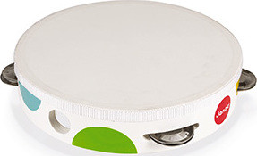 Janod Mūzikas instruments - Tamburīns diametrā 20cm, 3+gadiem, J07601