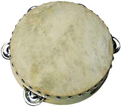 GOKI Mūzikas instruments - Tamburīns diametrā 20cm, 3+; UC085