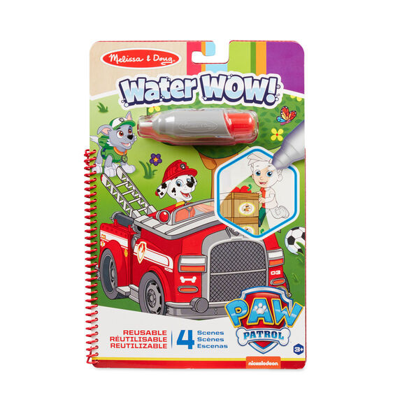 Melissa & Doug dažādu uzdevumu grāmata, krāso ar ūdens otiņu PAW PATROL Marshall 3+ gadiem, 33252