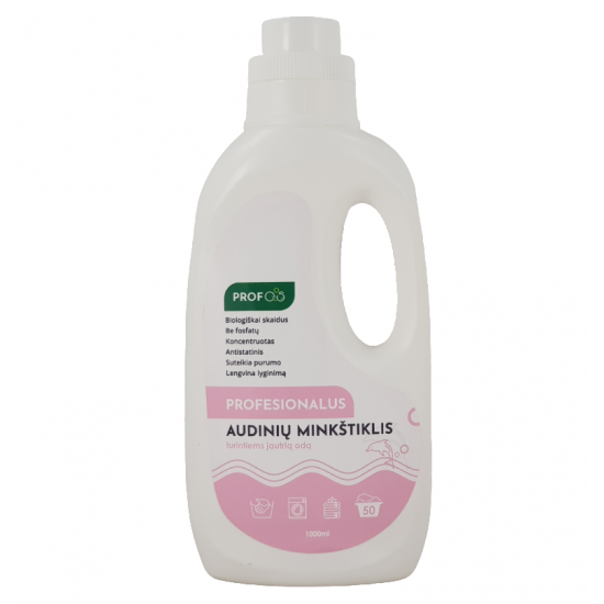 PROFOS profesionāls veļas mīkstinātājs bez smaržvielām, 1l