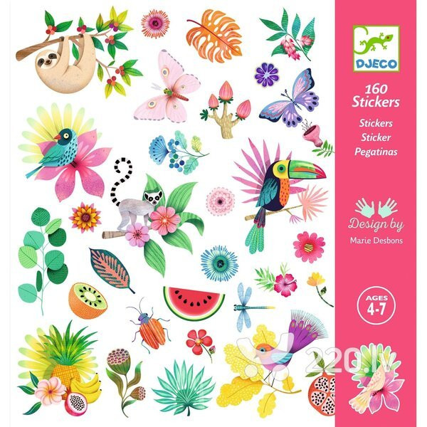 DJ09271 DJECO Uzlīmes - Paradīzes dārzā