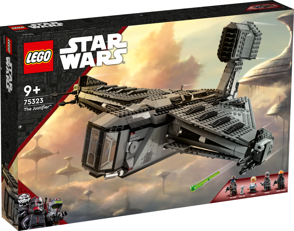 75323 LEGO® Star Wars™ Justifier™, 9 с + лет, NEW 2022! (Maksas piegāde eur 3.99)