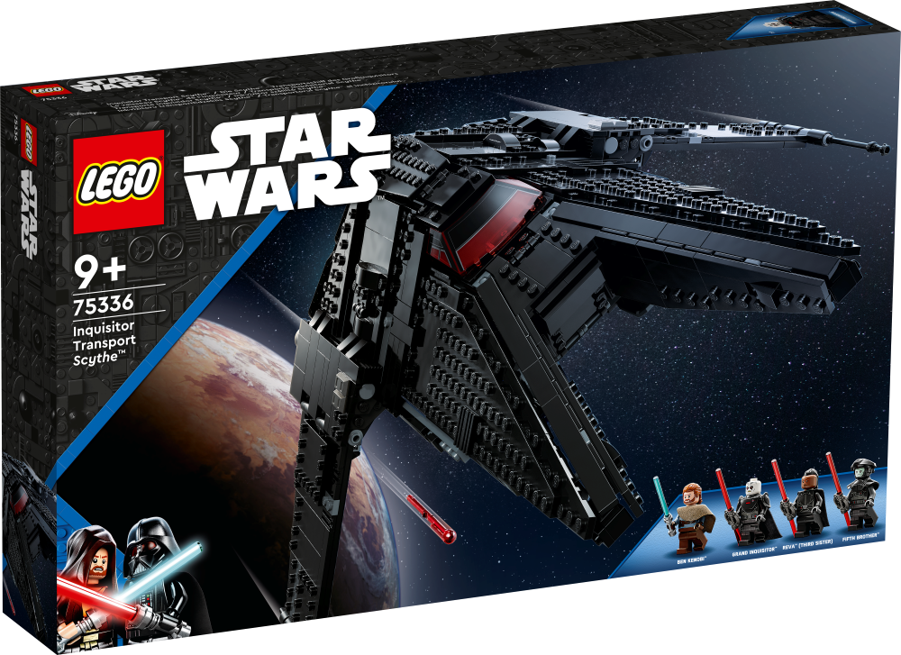 75336 LEGO® Star Wars™ Inkvizitoru transportlīdzeklis Scythe™, no 9+ gadiem, NEW 2022! (Maksas piegāde eur 3.99)