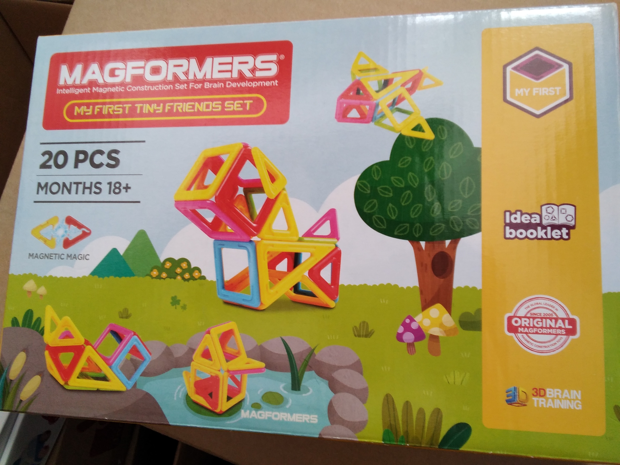 Magformers drošie magnēti - būvē! 18+ mēnešiem